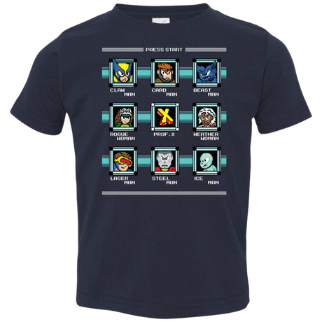 T-Shirts Navy / 2T Mega X-Man Toddler Premium T-Shirt