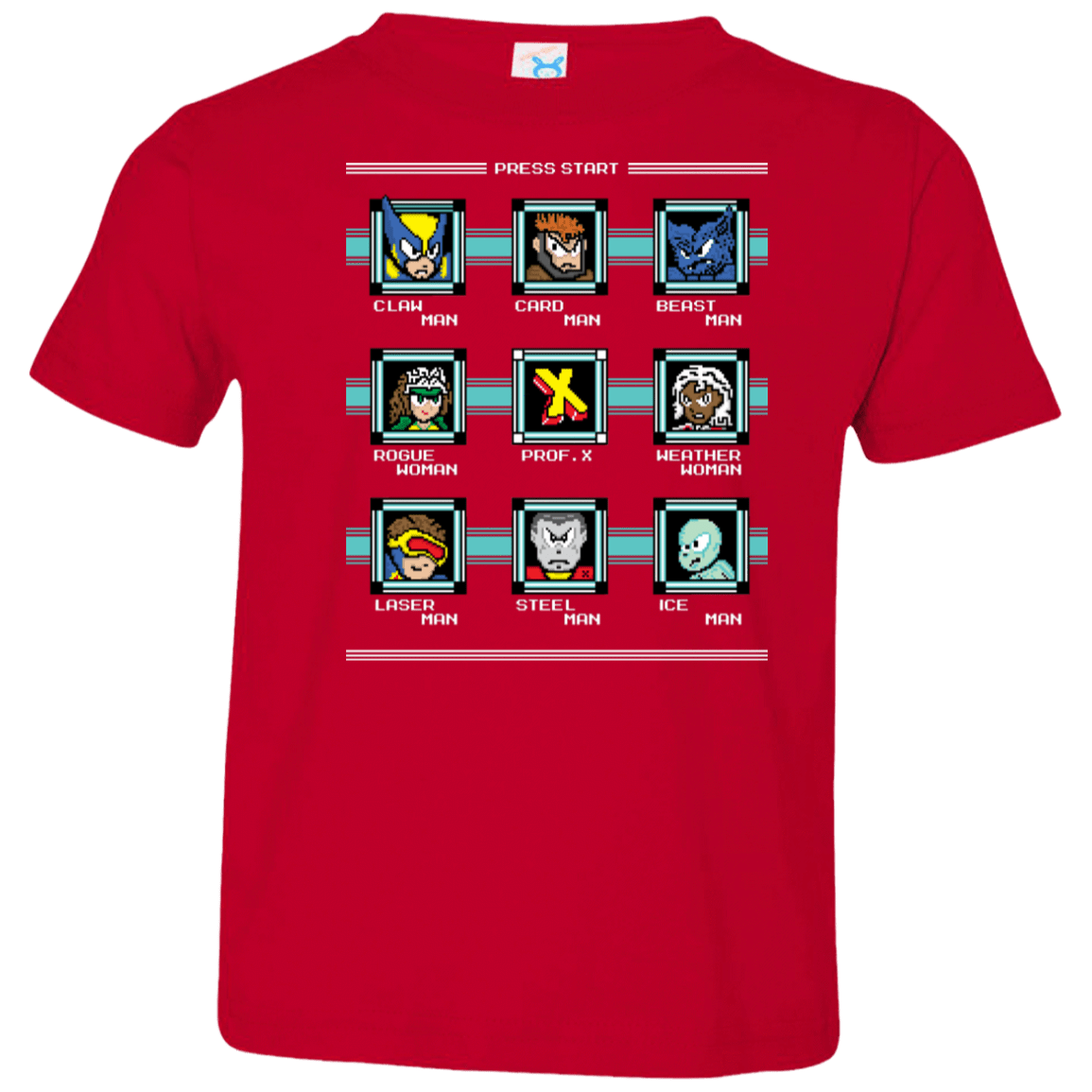 T-Shirts Red / 2T Mega X-Man Toddler Premium T-Shirt