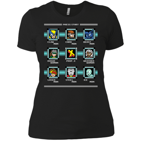 T-Shirts Black / X-Small Mega X-Man Women's Premium T-Shirt