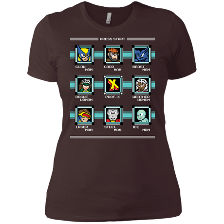 T-Shirts Dark Chocolate / X-Small Mega X-Man Women's Premium T-Shirt