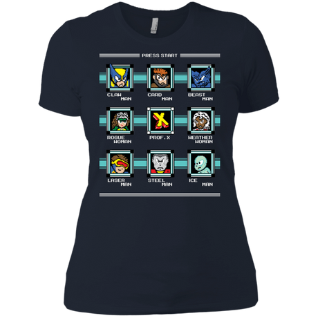T-Shirts Midnight Navy / X-Small Mega X-Man Women's Premium T-Shirt