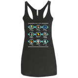 T-Shirts Vintage Black / X-Small Mega X-Man Women's Triblend Racerback Tank