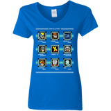 T-Shirts Royal / S Mega X-Man Women's V-Neck T-Shirt