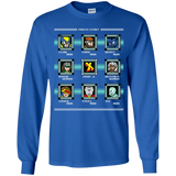 T-Shirts Royal / YS Mega X-Man Youth Long Sleeve T-Shirt