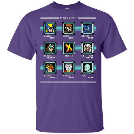 T-Shirts Purple / YXS Mega X-Man Youth T-Shirt