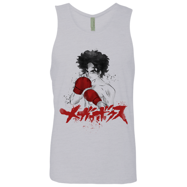 T-Shirts Heather Grey / S Megalo Men's Premium Tank Top