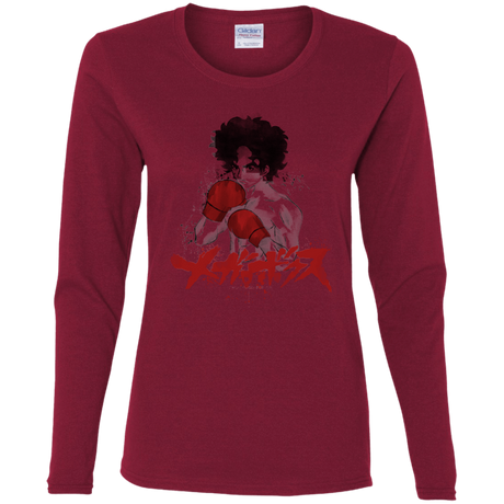 T-Shirts Cardinal / S Megalo Women's Long Sleeve T-Shirt