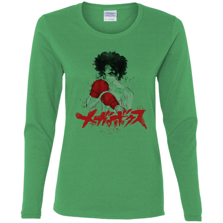 T-Shirts Irish Green / S Megalo Women's Long Sleeve T-Shirt