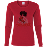 T-Shirts Red / S Megalo Women's Long Sleeve T-Shirt