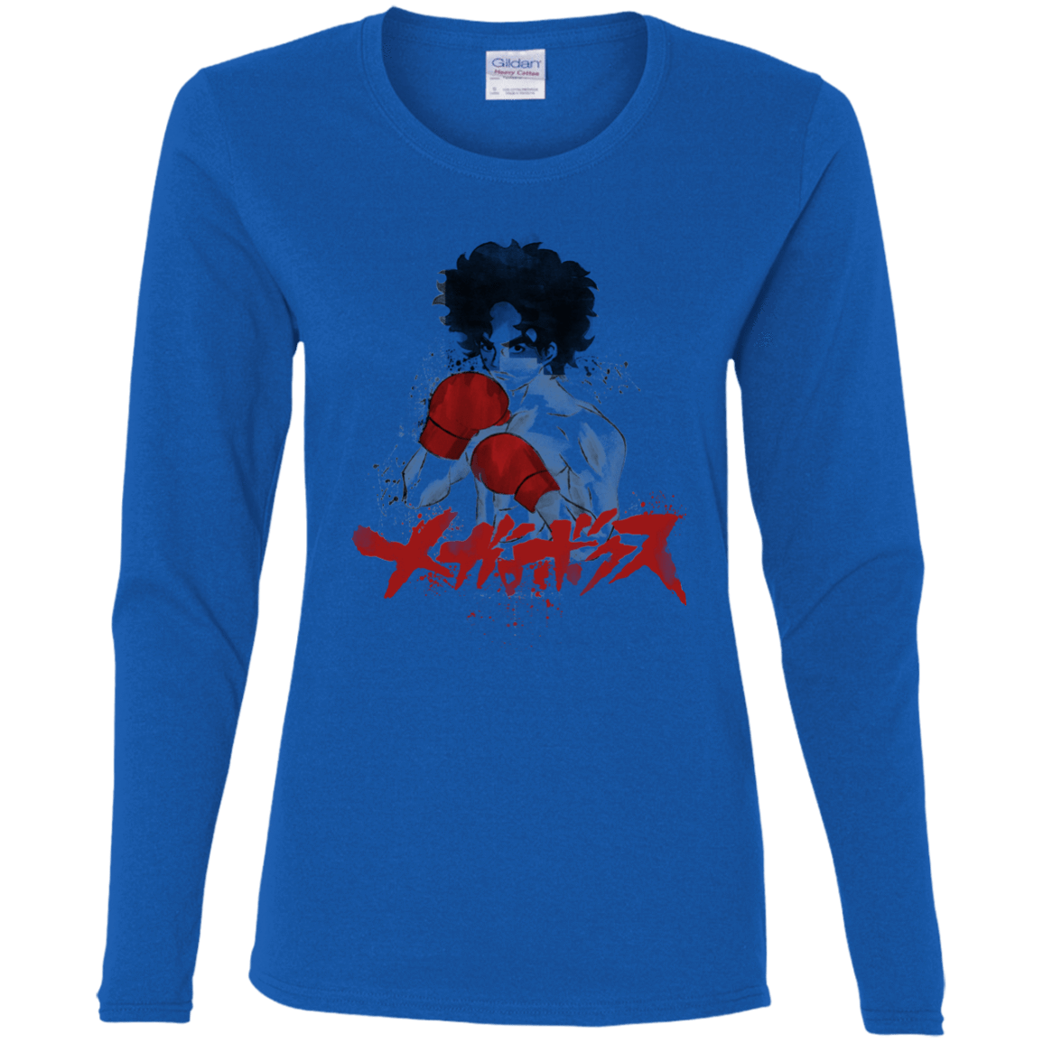 T-Shirts Royal / S Megalo Women's Long Sleeve T-Shirt