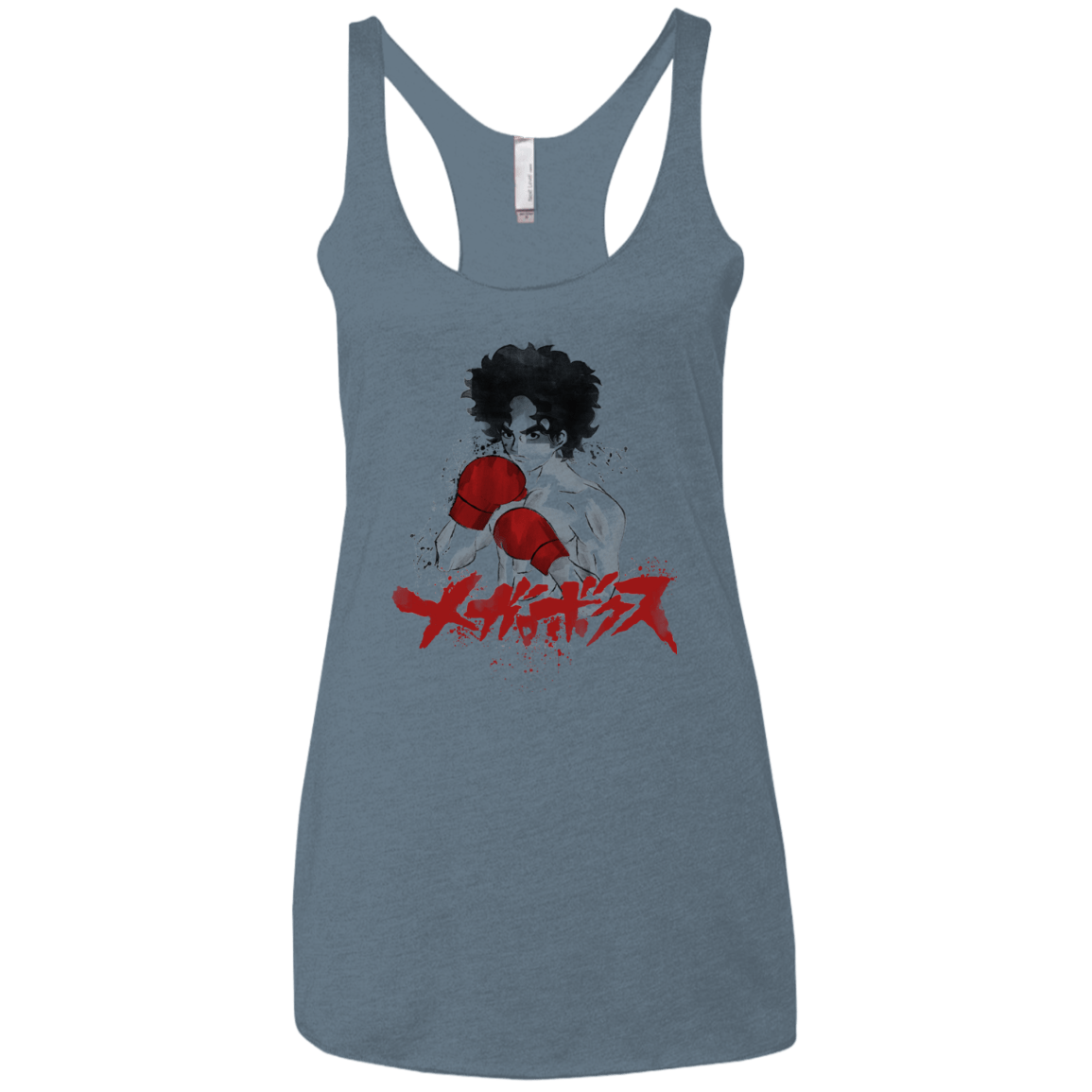 Megalo Women's Triblend Racerback Tank