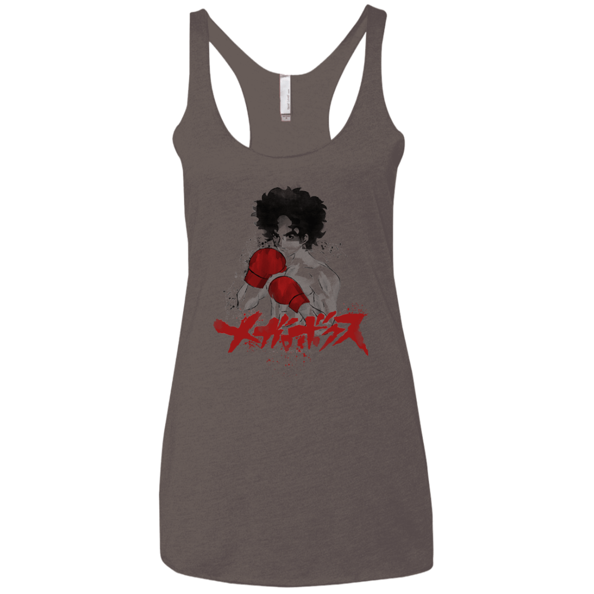 Megalo Women's Triblend Racerback Tank