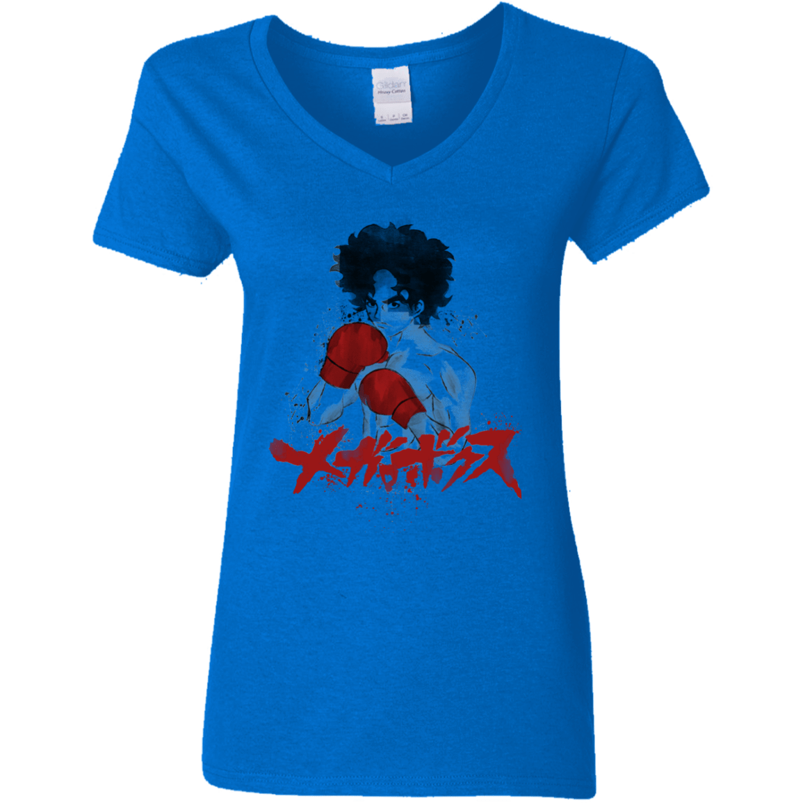 T-Shirts Royal / S Megalo Women's V-Neck T-Shirt