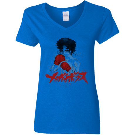 T-Shirts Royal / S Megalo Women's V-Neck T-Shirt