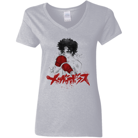 T-Shirts Sport Grey / S Megalo Women's V-Neck T-Shirt