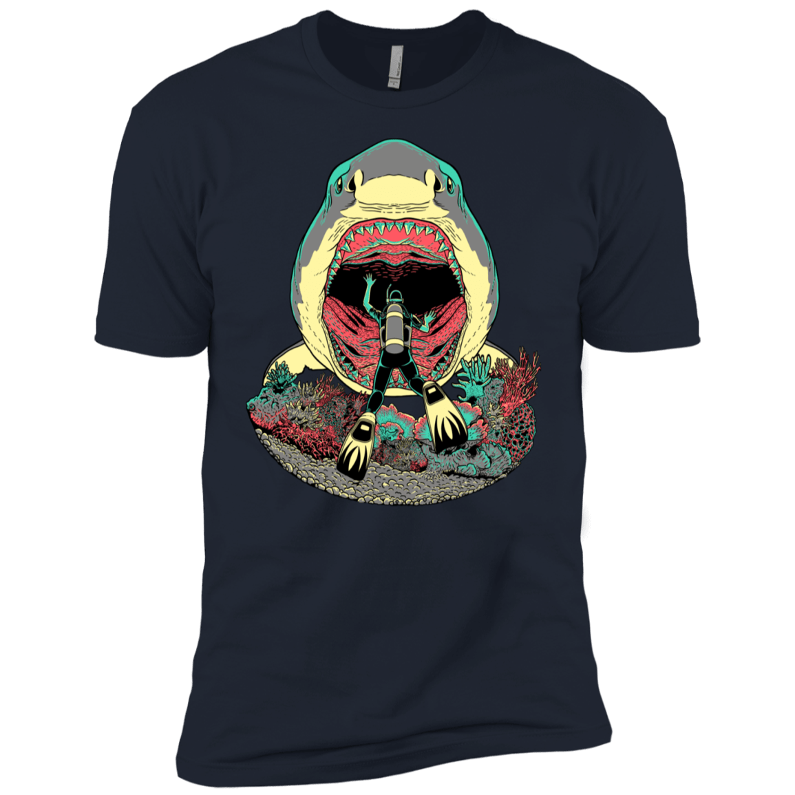 T-Shirts Midnight Navy / YXS Megalodoom Boys Premium T-Shirt