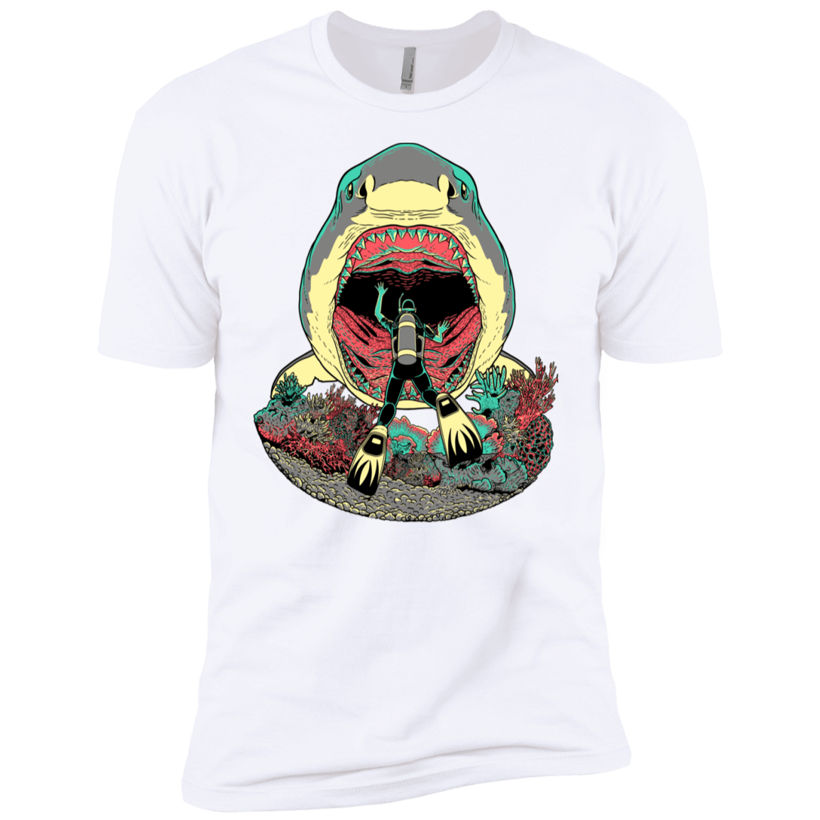 T-Shirts White / YXS Megalodoom Boys Premium T-Shirt