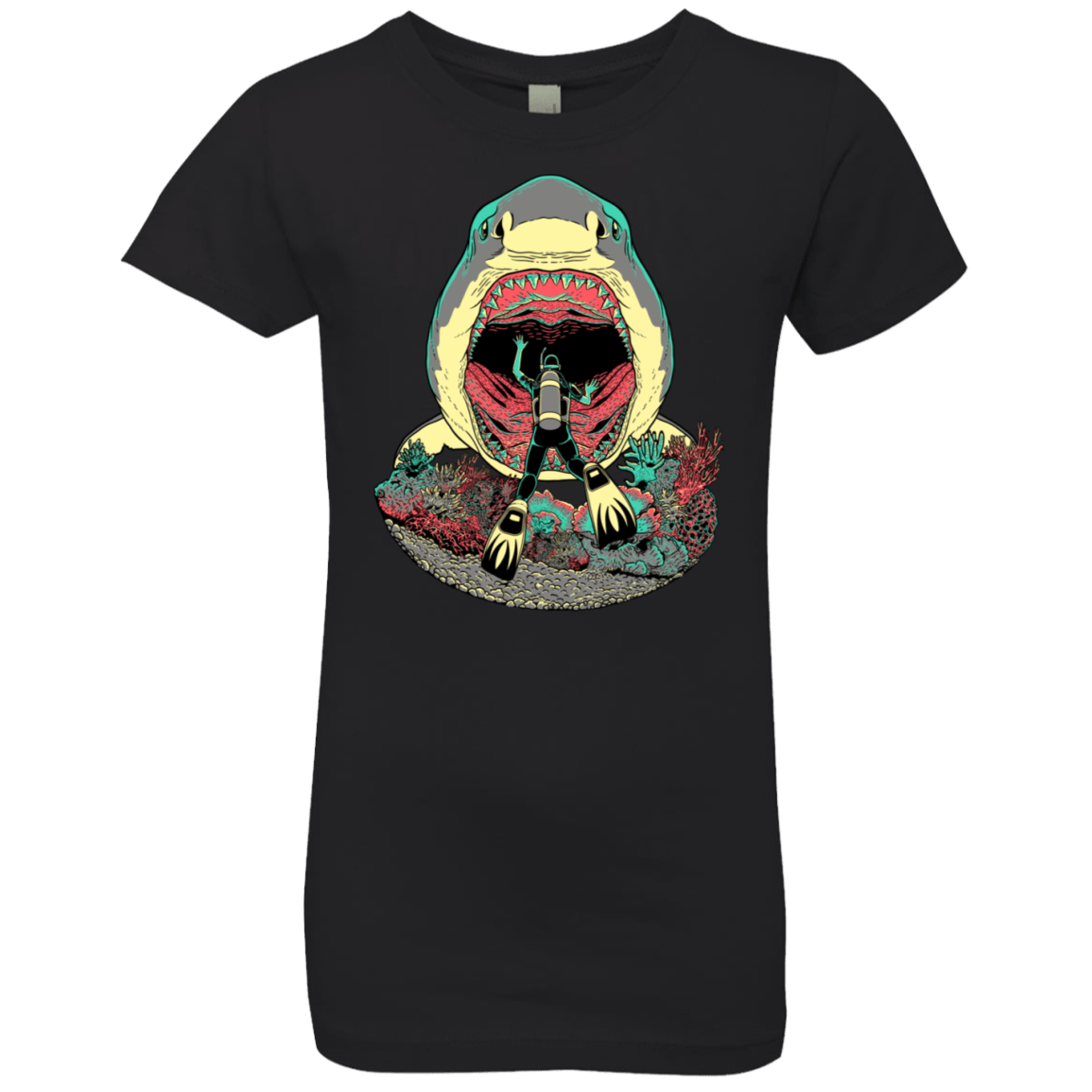 T-Shirts Black / YXS Megalodoom Girls Premium T-Shirt