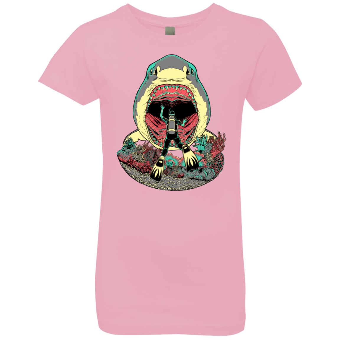 T-Shirts Light Pink / YXS Megalodoom Girls Premium T-Shirt