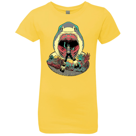 T-Shirts Vibrant Yellow / YXS Megalodoom Girls Premium T-Shirt