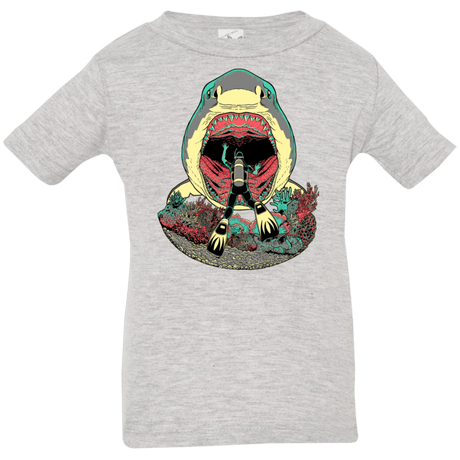 T-Shirts Heather Grey / 6 Months Megalodoom Infant Premium T-Shirt