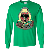 T-Shirts Irish Green / S Megalodoom Men's Long Sleeve T-Shirt
