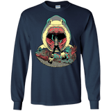 T-Shirts Navy / S Megalodoom Men's Long Sleeve T-Shirt