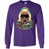 T-Shirts Purple / S Megalodoom Men's Long Sleeve T-Shirt