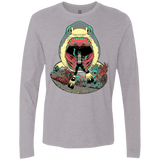 T-Shirts Heather Grey / S Megalodoom Men's Premium Long Sleeve