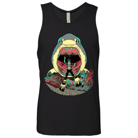 T-Shirts Black / S Megalodoom Men's Premium Tank Top