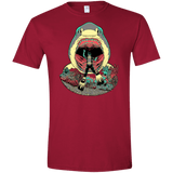 T-Shirts Cardinal Red / S Megalodoom Men's Semi-Fitted Softstyle