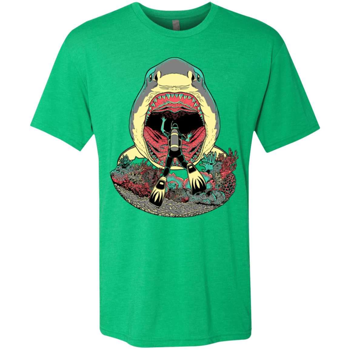 T-Shirts Envy / S Megalodoom Men's Triblend T-Shirt