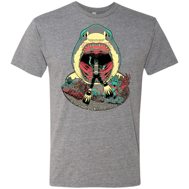 T-Shirts Premium Heather / S Megalodoom Men's Triblend T-Shirt