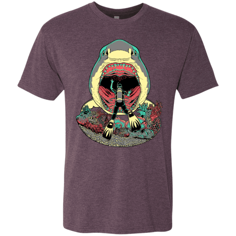 T-Shirts Vintage Purple / S Megalodoom Men's Triblend T-Shirt