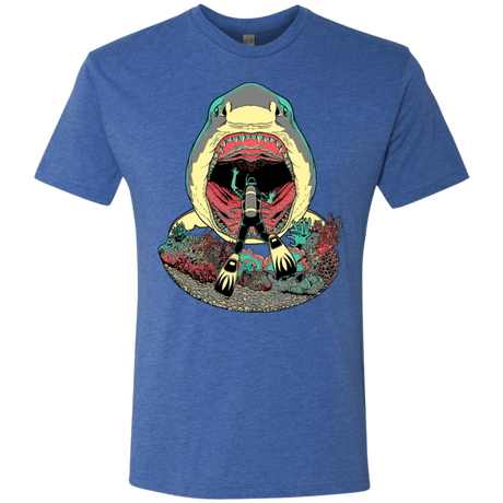 T-Shirts Vintage Royal / S Megalodoom Men's Triblend T-Shirt