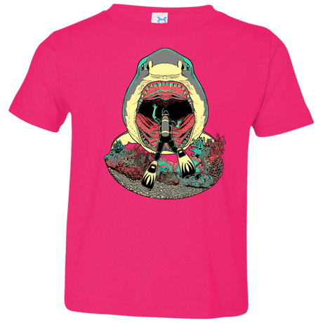 T-Shirts Hot Pink / 2T Megalodoom Toddler Premium T-Shirt