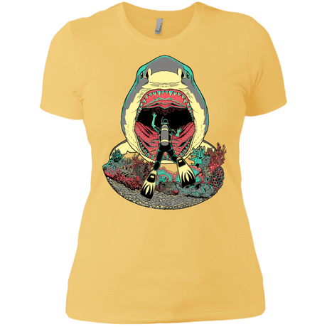 T-Shirts Banana Cream/ / X-Small Megalodoom Women's Premium T-Shirt