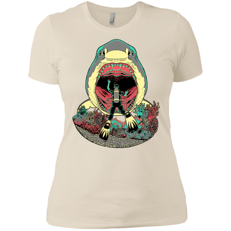 T-Shirts Ivory/ / X-Small Megalodoom Women's Premium T-Shirt
