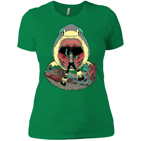 T-Shirts Kelly Green / X-Small Megalodoom Women's Premium T-Shirt