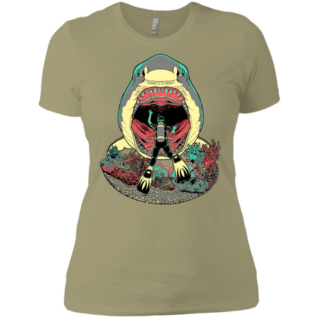 T-Shirts Light Olive / X-Small Megalodoom Women's Premium T-Shirt