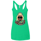 T-Shirts Envy / X-Small Megalodoom Women's Triblend Racerback Tank