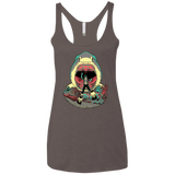 T-Shirts Macchiato / X-Small Megalodoom Women's Triblend Racerback Tank