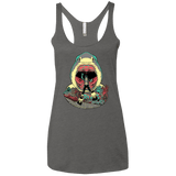 T-Shirts Premium Heather / X-Small Megalodoom Women's Triblend Racerback Tank