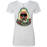 T-Shirts Heather White / S Megalodoom Women's Triblend T-Shirt