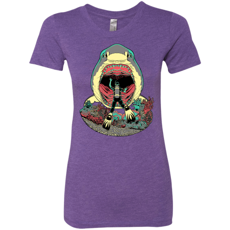 T-Shirts Purple Rush / S Megalodoom Women's Triblend T-Shirt