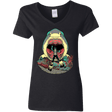 T-Shirts Black / S Megalodoom Women's V-Neck T-Shirt