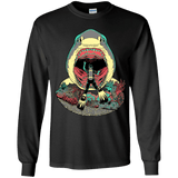 T-Shirts Black / YS Megalodoom Youth Long Sleeve T-Shirt