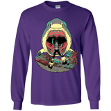 T-Shirts Purple / YS Megalodoom Youth Long Sleeve T-Shirt