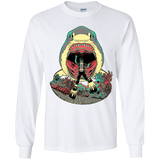 T-Shirts White / YS Megalodoom Youth Long Sleeve T-Shirt
