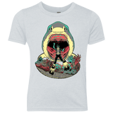 T-Shirts Heather White / YXS Megalodoom Youth Triblend T-Shirt